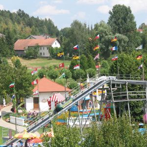 Churpfalzpark Loifling - Freizeitpark in Bayern - Wildwasserbahn (055)