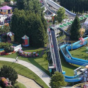 Churpfalzpark Loifling - Freizeitpark in Bayern - Wildwasserbahn (055)